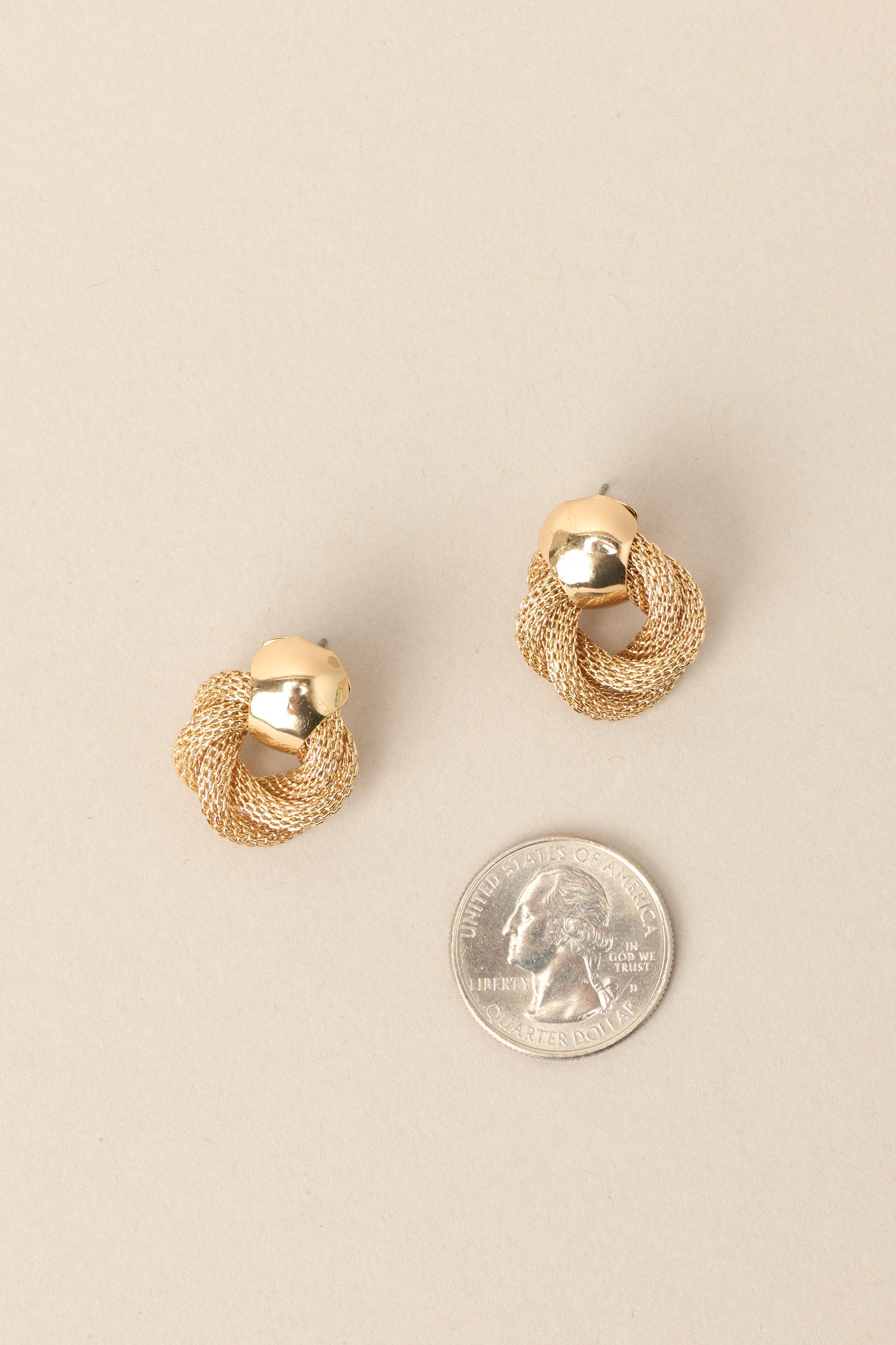 Moody Mystic Gold Earrings Product Image