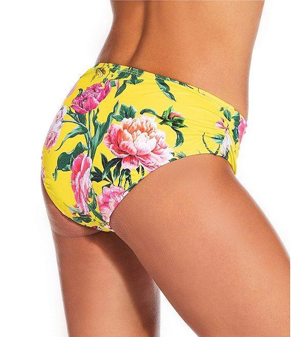 Gibson & Latimer Milan Garden Twisted Halter Swim Top Product Image