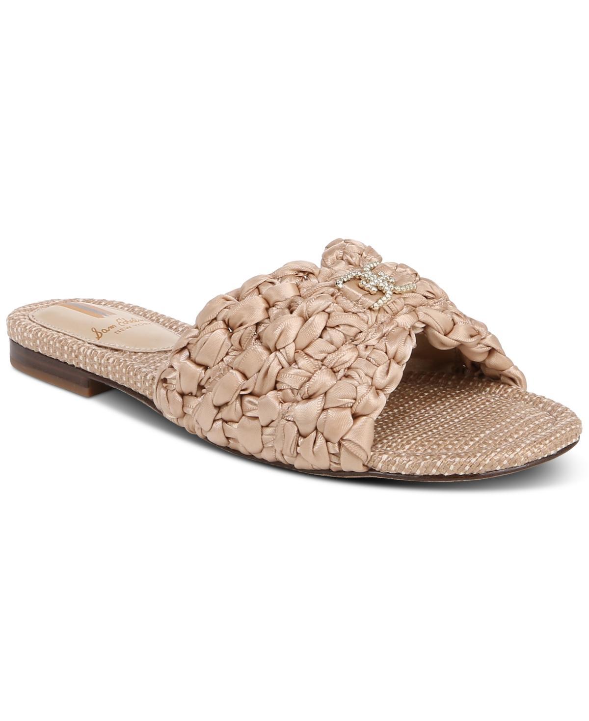 Sam Edelman Bridget Slide Sandal Ecru Ribbon Product Image