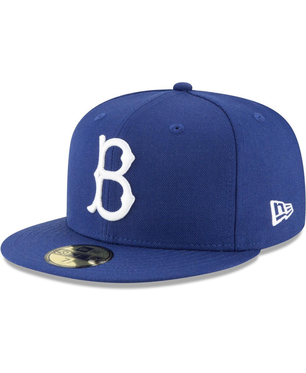 Mens New Era Royal Brooklyn Dodgers Cooperstown Collection Wool 59FIFTY Fitted Hat Product Image