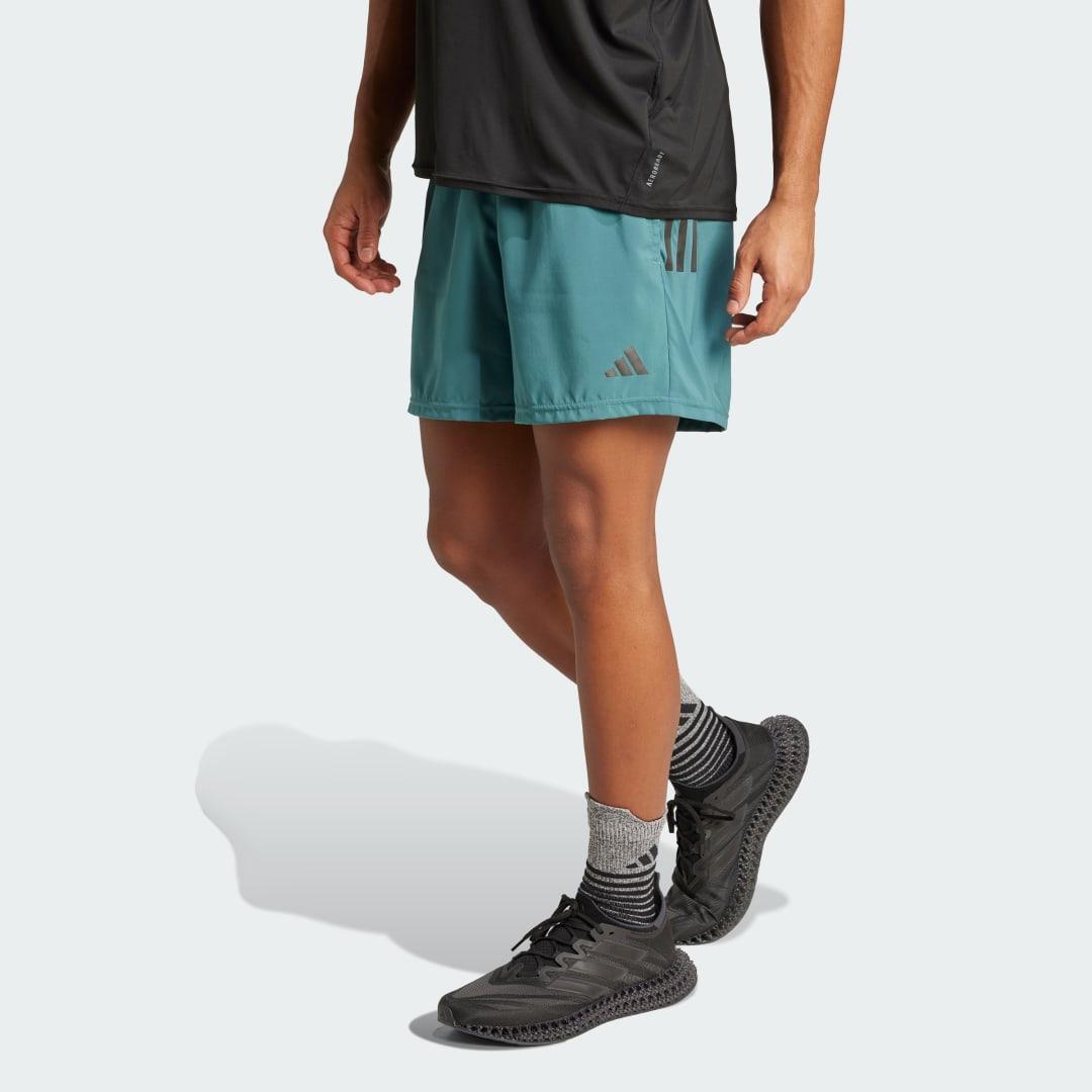 adidas Own The Run Shorts Black M 7 Mens Product Image