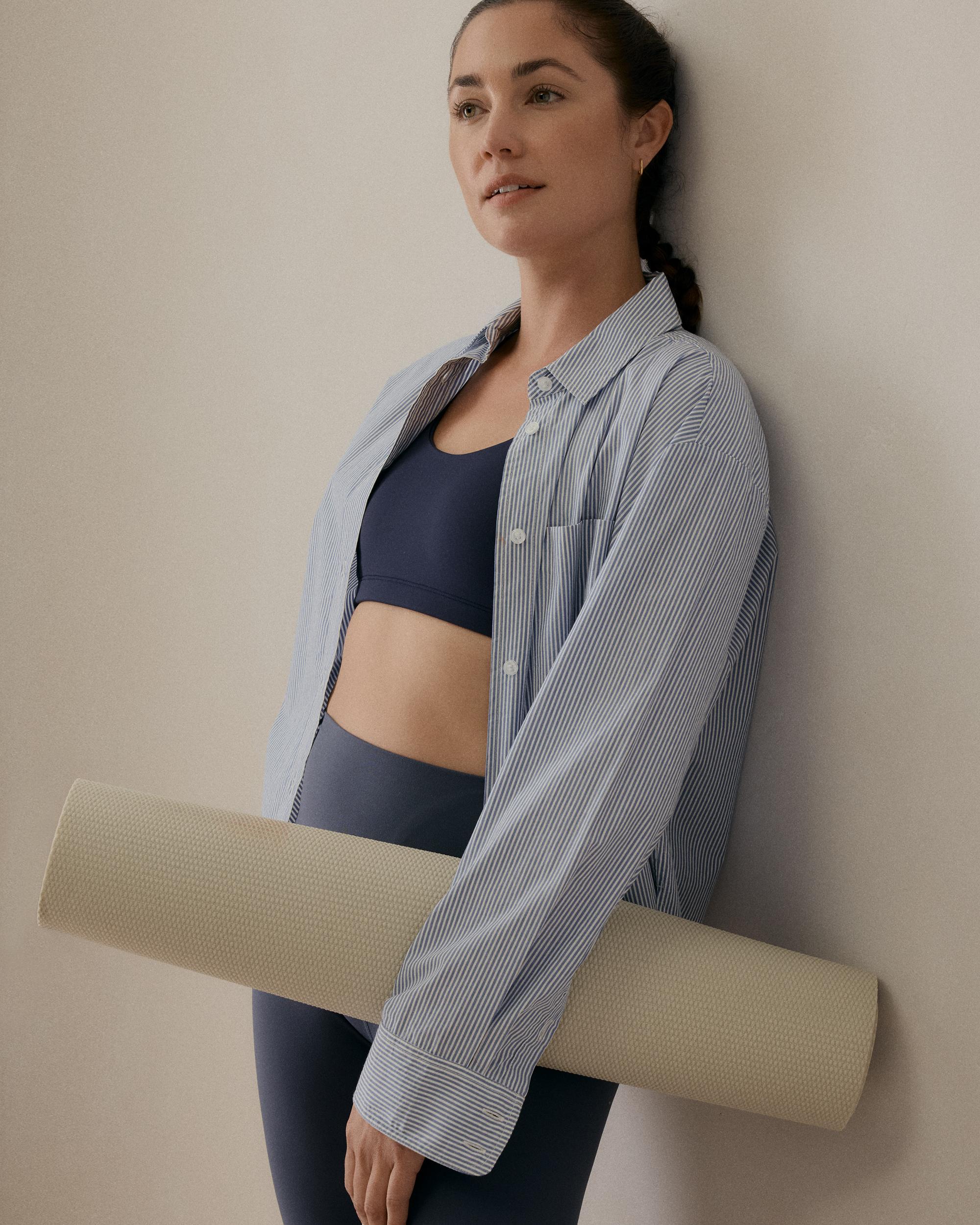 Quince | Women's Ultra-Form Scoop Neck Strappy Bra Nylon/Spandex Product Image