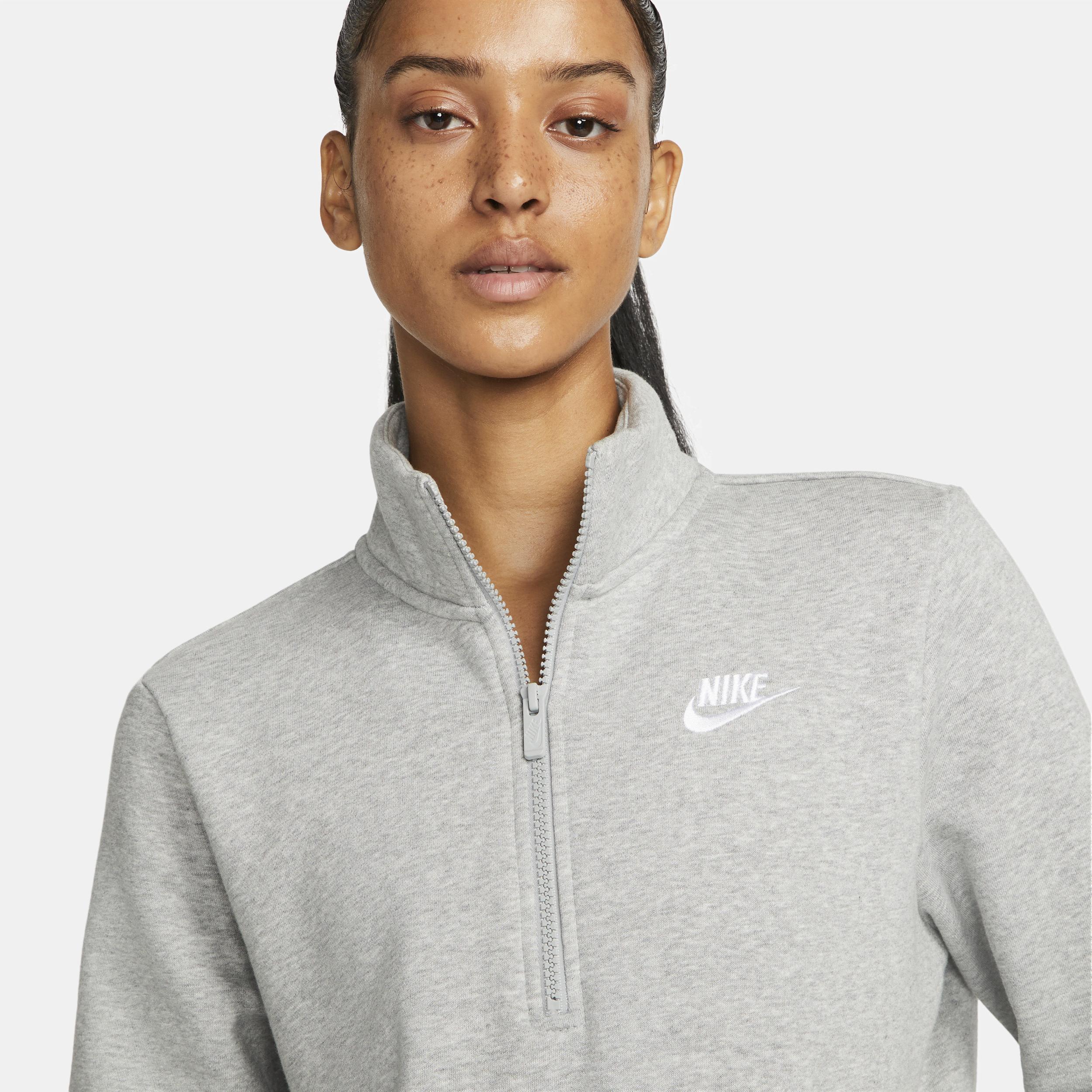 Womens Nike Sportswear Club Fleece 1/2-Zip Sweatshirt Product Image