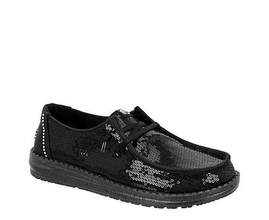 Heydude Womens Wendy Sequin Slip On Sneaker Product Image