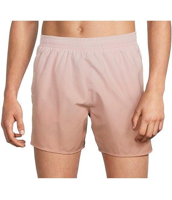 Lacoste Ombre Print 6#double; Inseam Swim Trunks Product Image