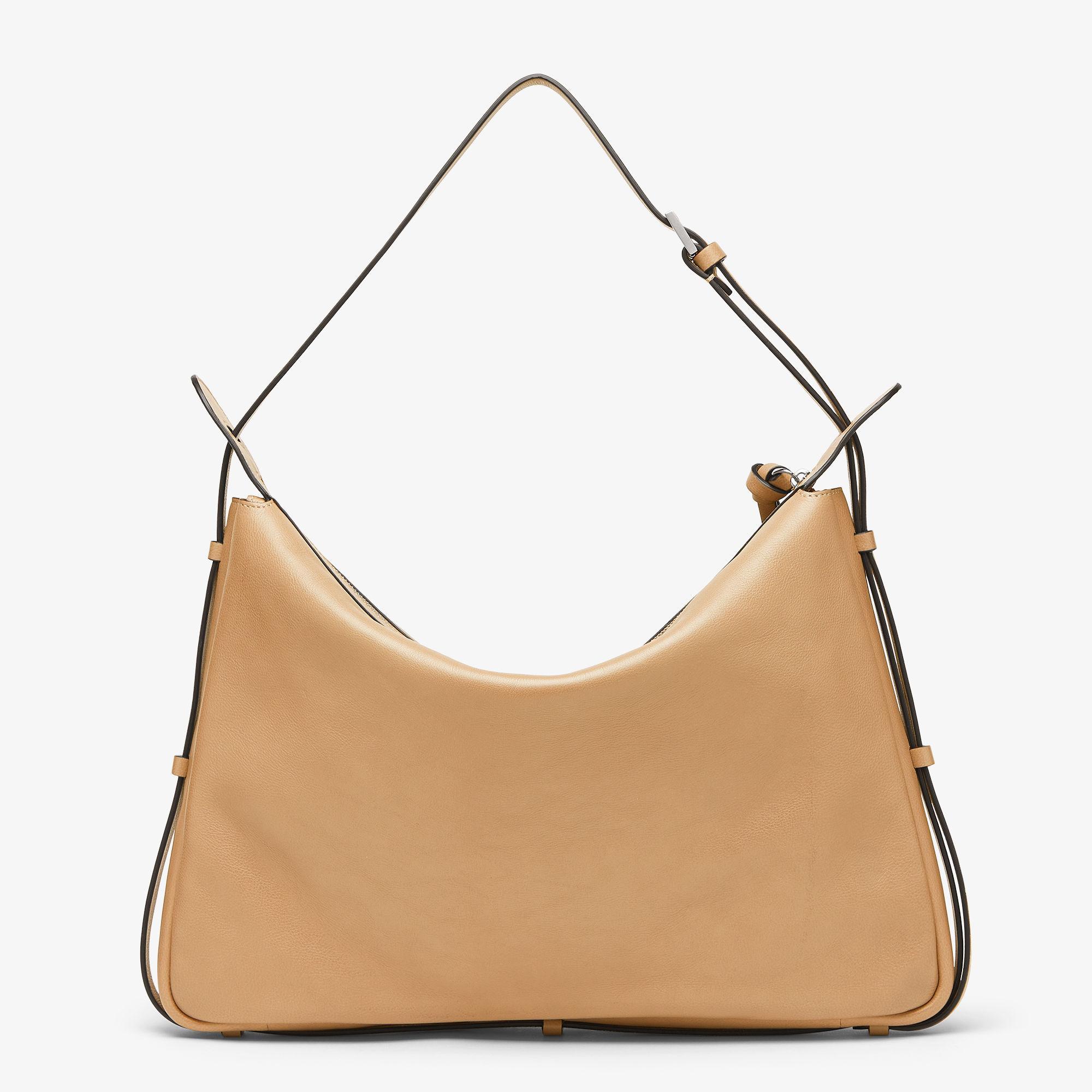 Simply Fendi LargeBeige leather bag Product Image