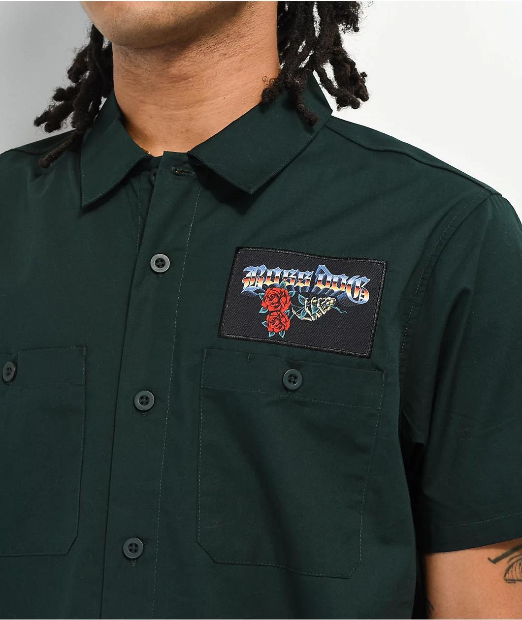 Boss Dog Green Work Shirt Product Image