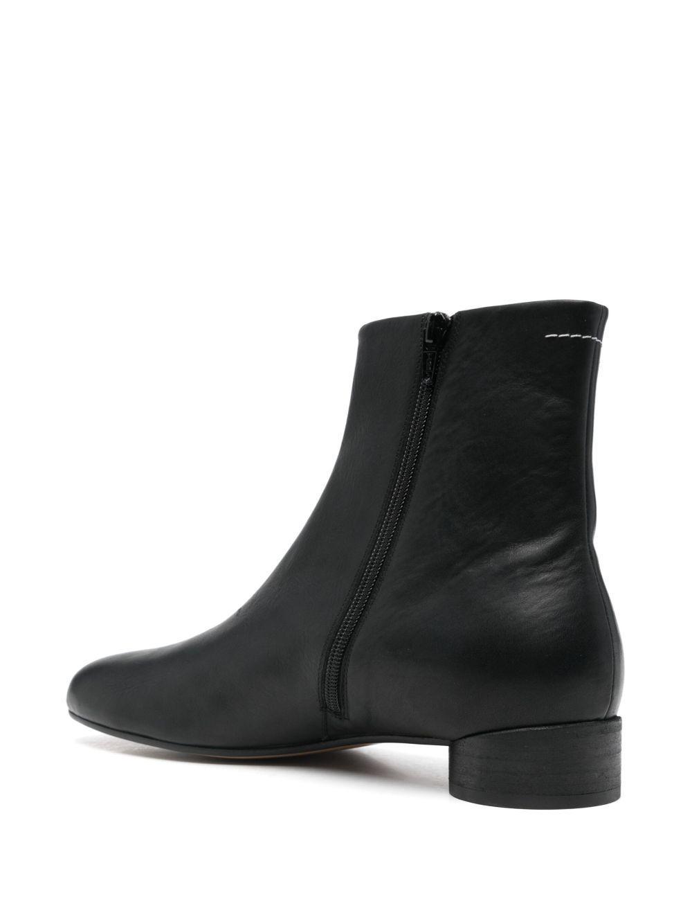 leather ankle boots Product Image