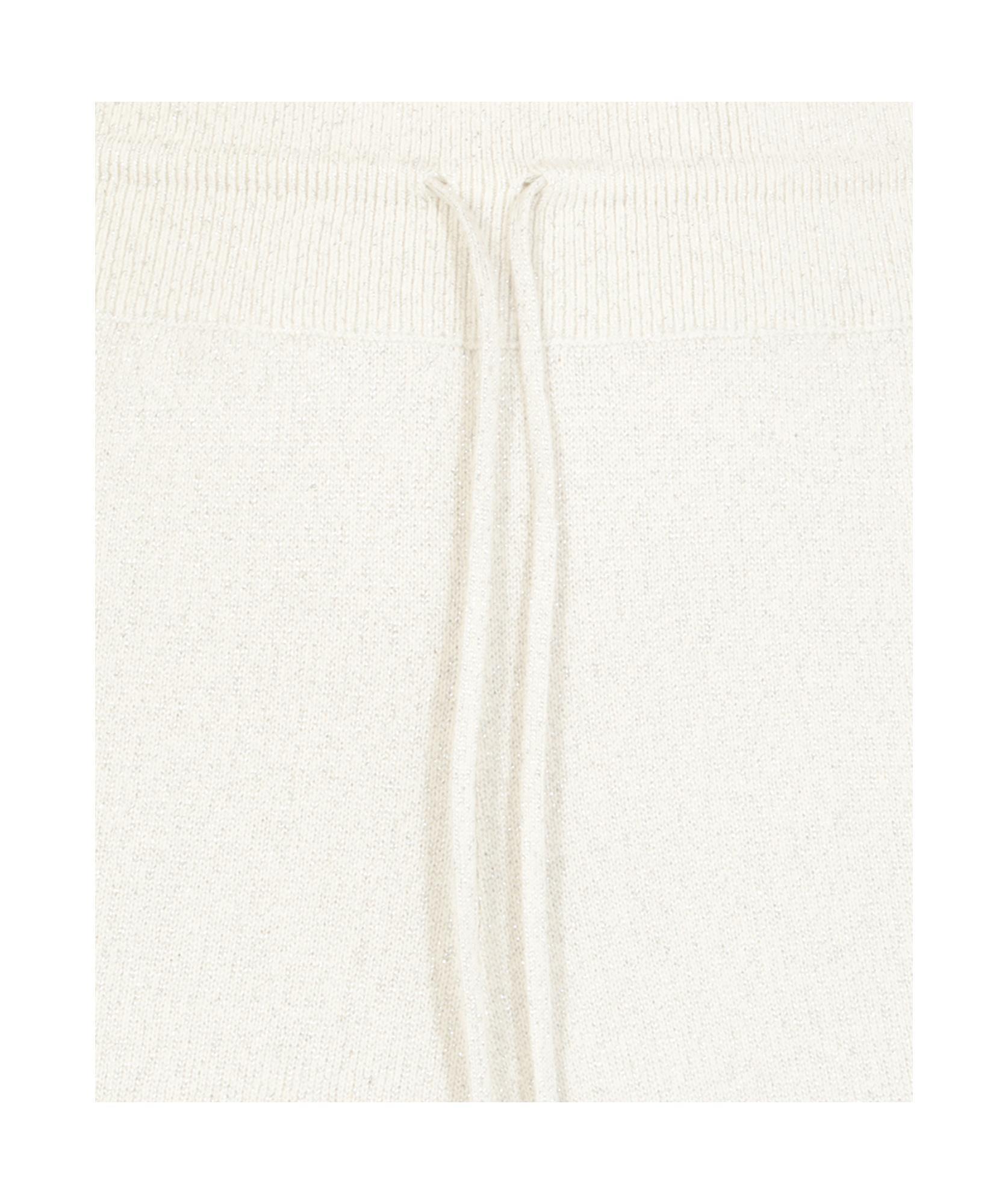 FABIANA FILIPPI Ivory Wool Pants In Natural Product Image