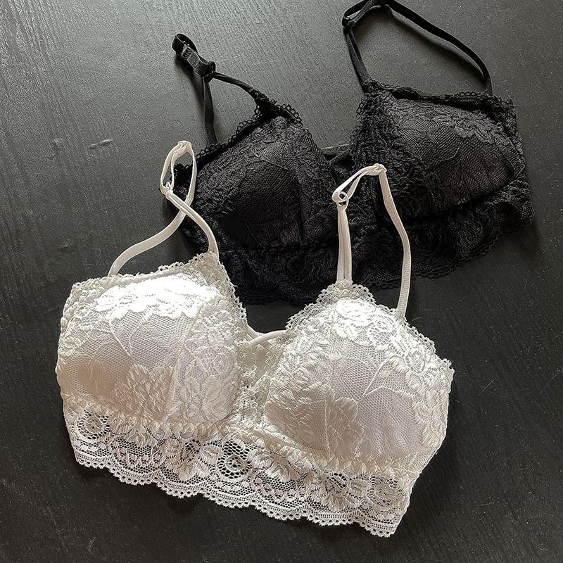 Wireless Lace Bra Product Image