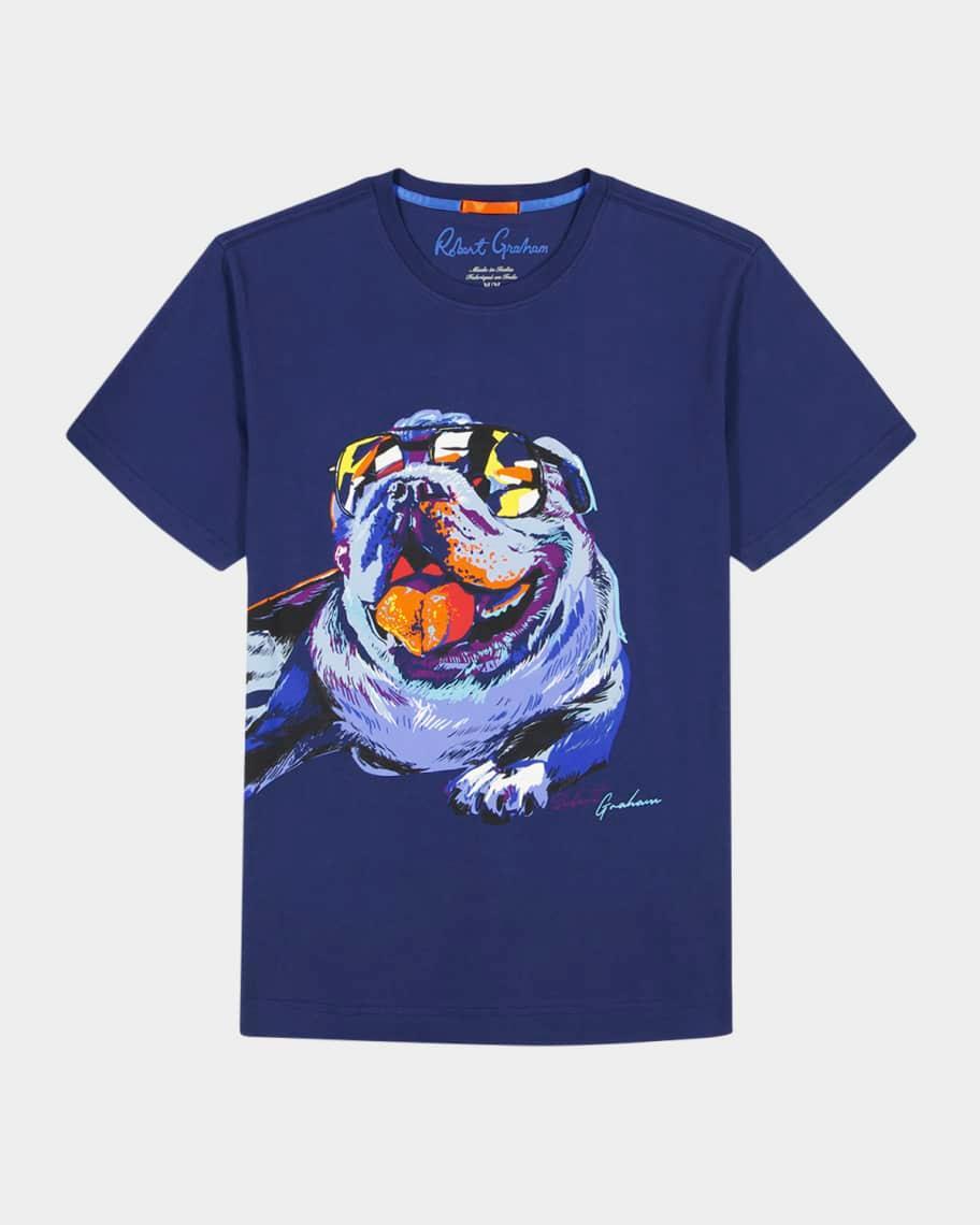 Men's Whiskey Bulldog Graphic T-Shirt Product Image