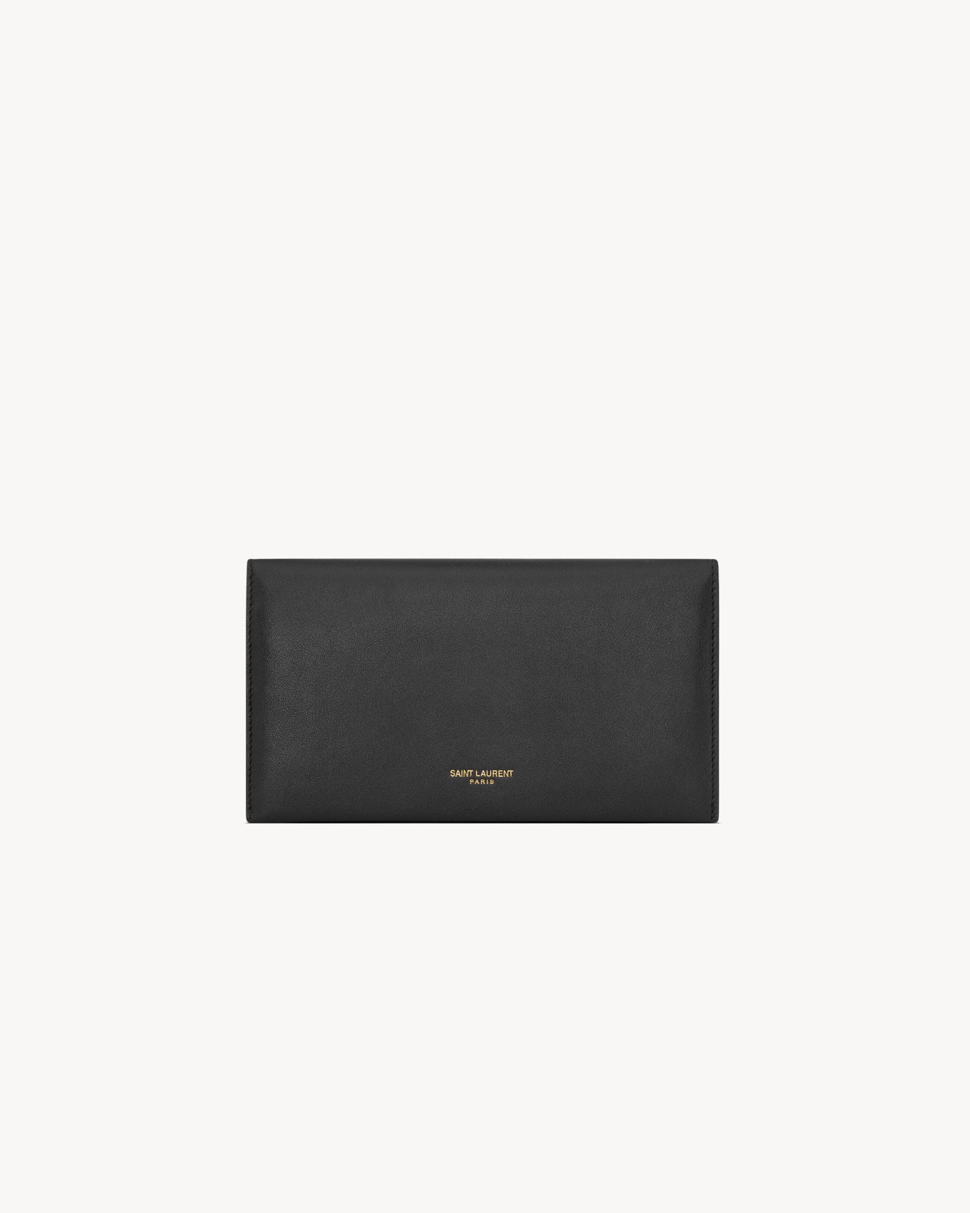LETTER large wallet in leather Product Image