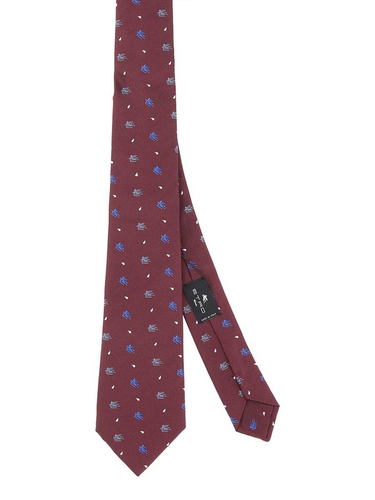 ETRO Silk Tie In Multicolor Product Image