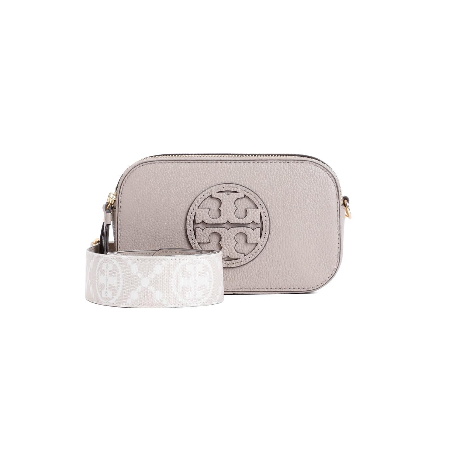 TORY BURCH Miller Mini Bag In Beige Product Image