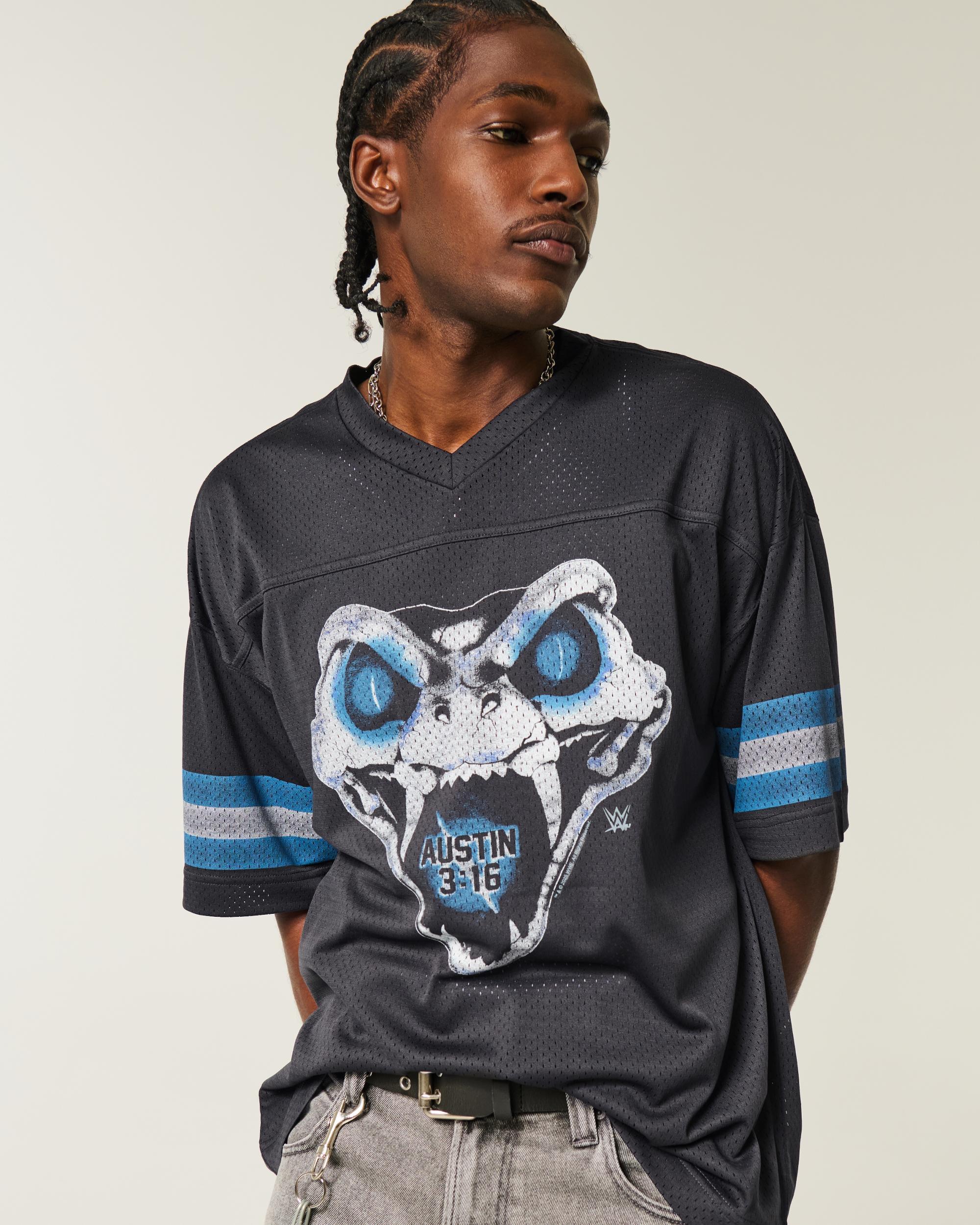 Baggy Stone Cold Steve Austin Graphic Jersey Product Image