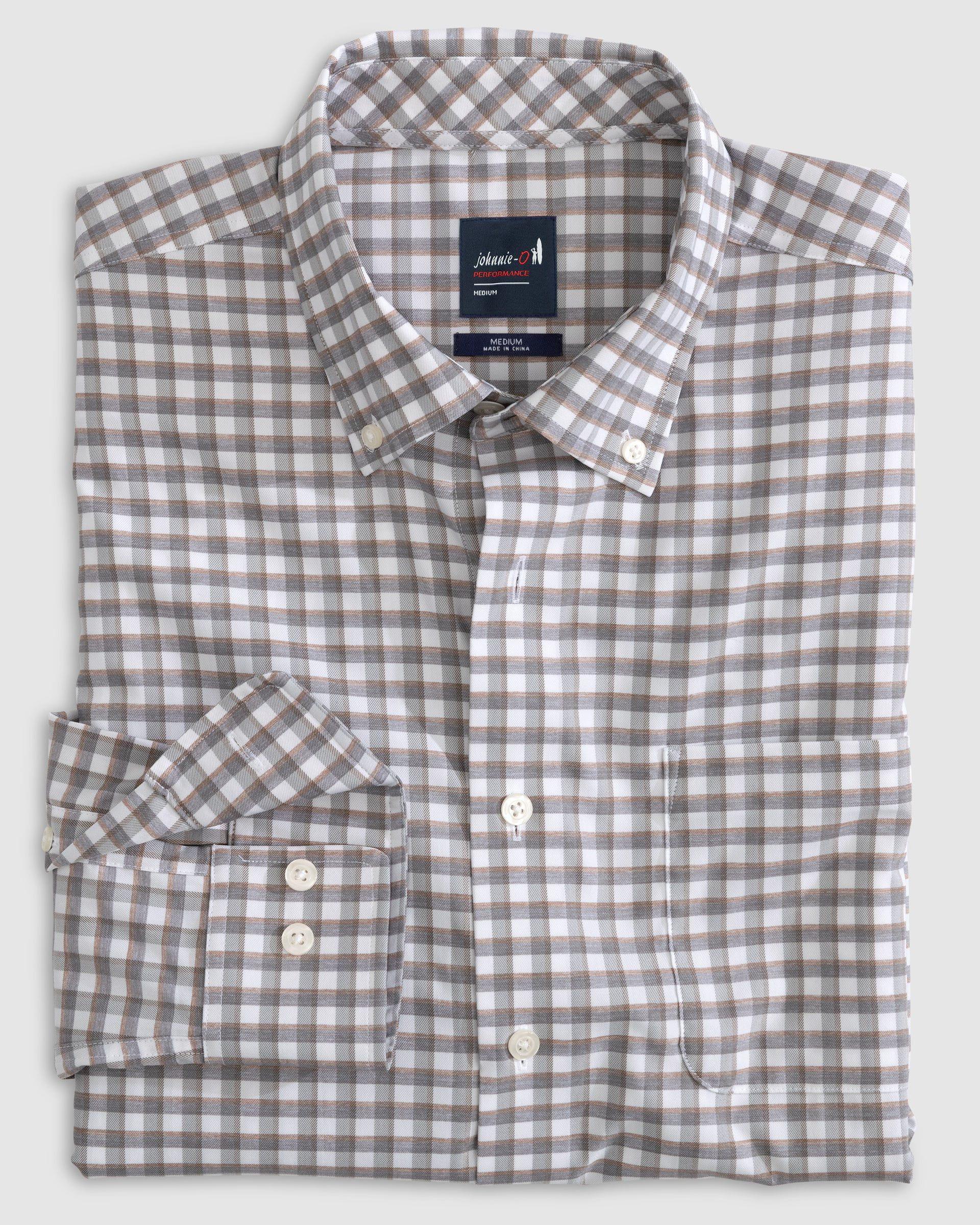 Performance Button Up Shirt - Mead Male Product Image