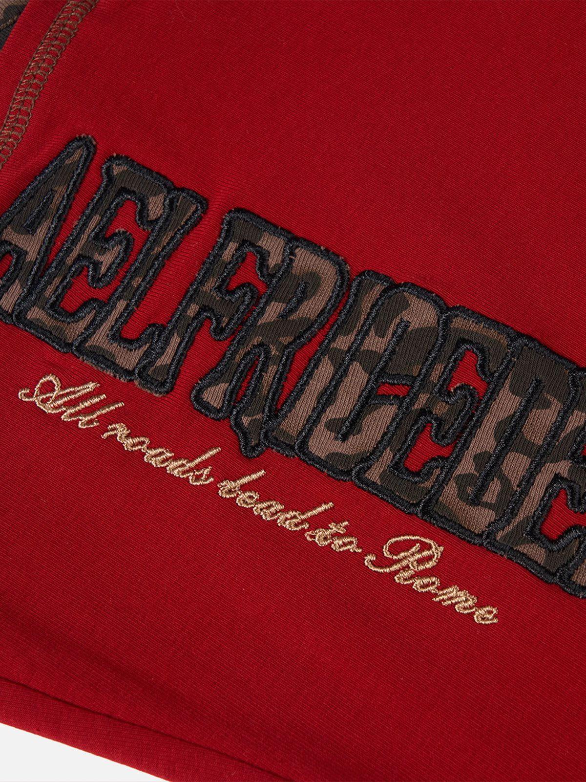 Aelfric Eden Leopard Print Patchwork Cami Top Female Product Image