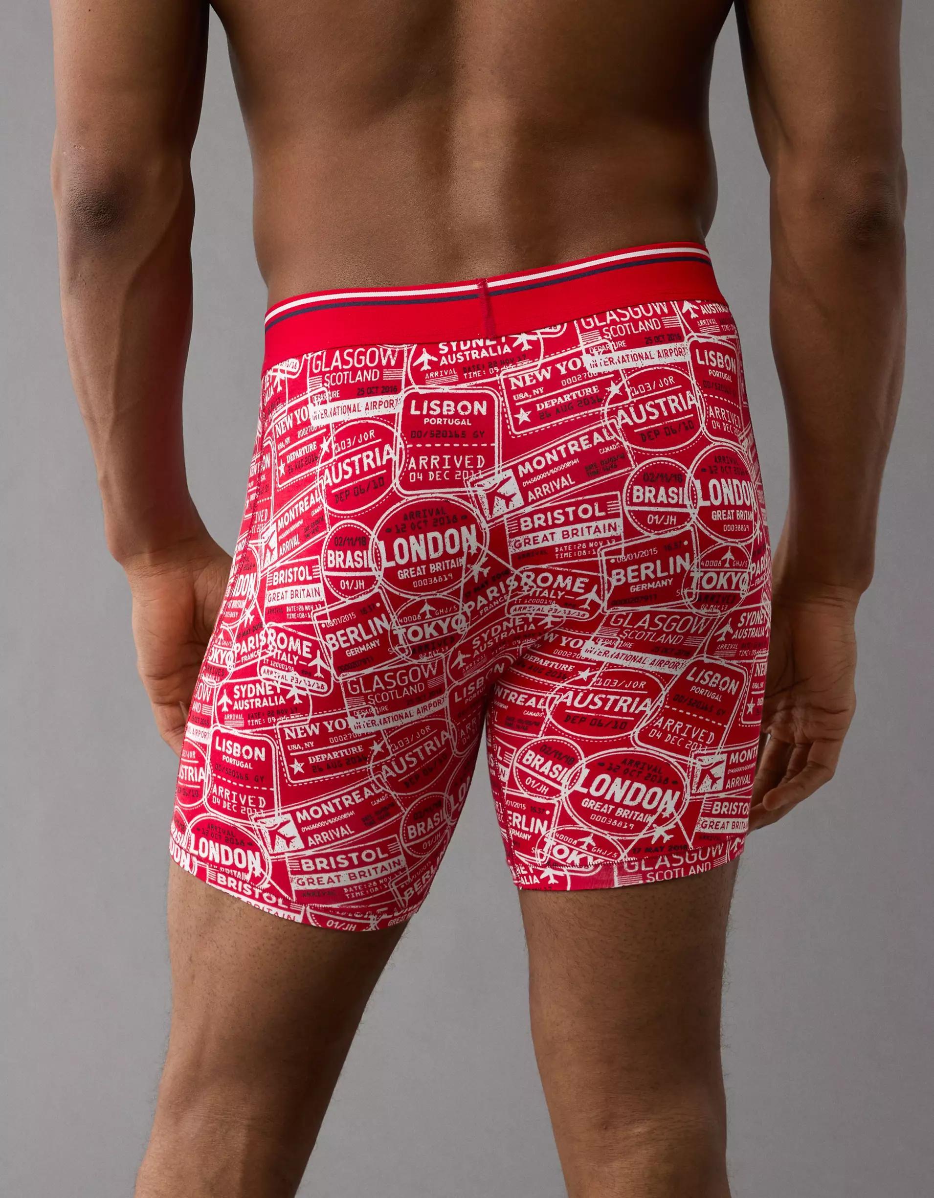 AEO Men's Eagles 6" Ultra Soft Boxer Brief Product Image