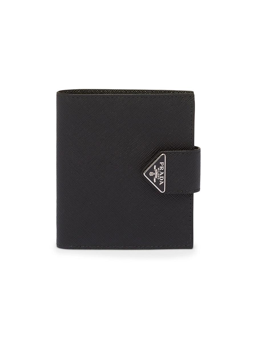 Mens Saffiano Leather Wallet Product Image