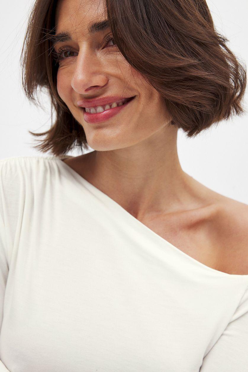 Off Shoulder Jersey Top Product Image