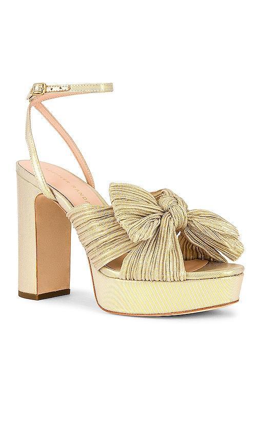 Womens Natalia Pleated Platform Sandals Product Image