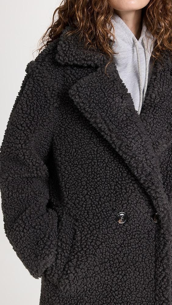 UGG Gertrude Long Teddy Coat | Shopbop Product Image