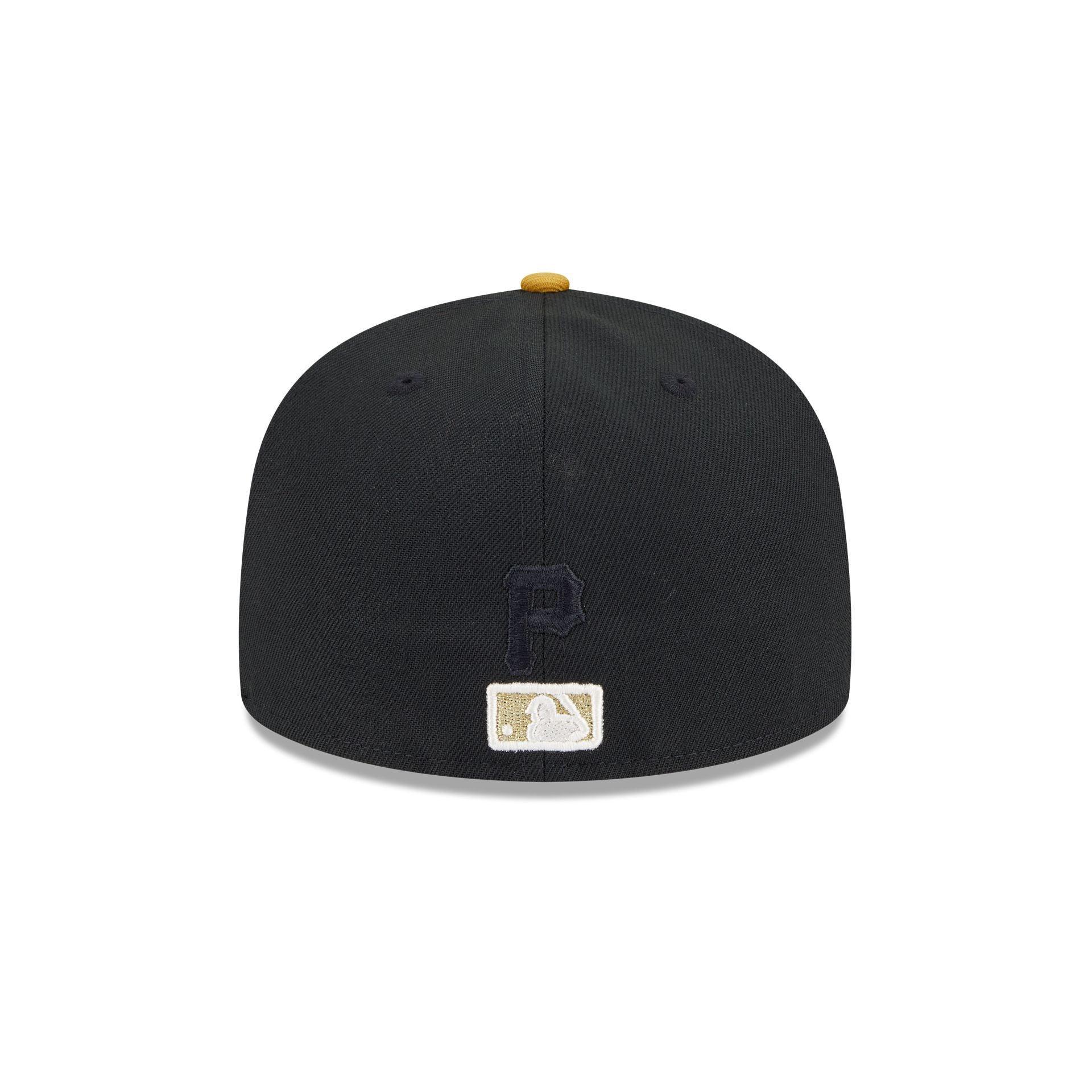 Cleveland Guardians Metallic Gold Logo 59FIFTY Fitted Hat Male Product Image