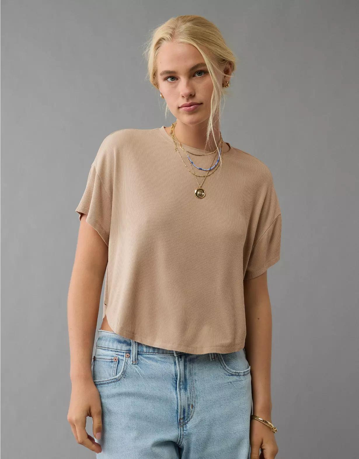 AE Soft & Sexy Boxy T-Shirt Product Image