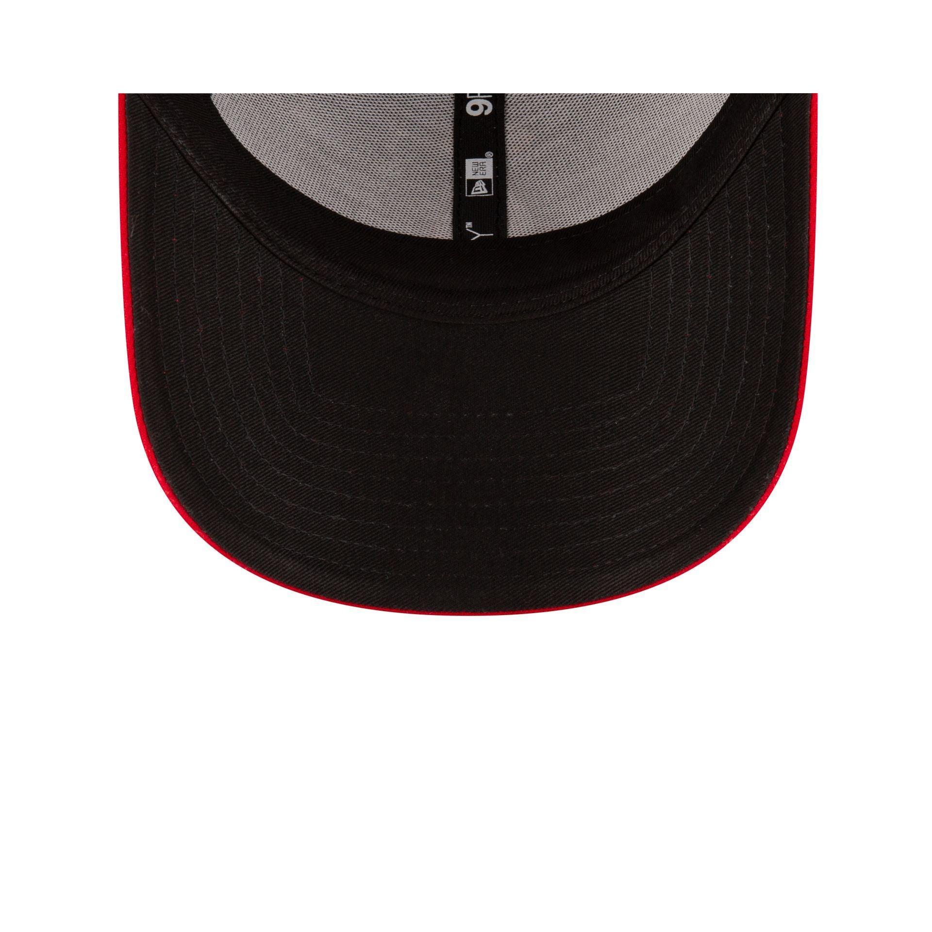 Men's New Era Black Cincinnati Reds City Connect Alternate 9TWENTY Adjustable Hat, Red Black Product Image