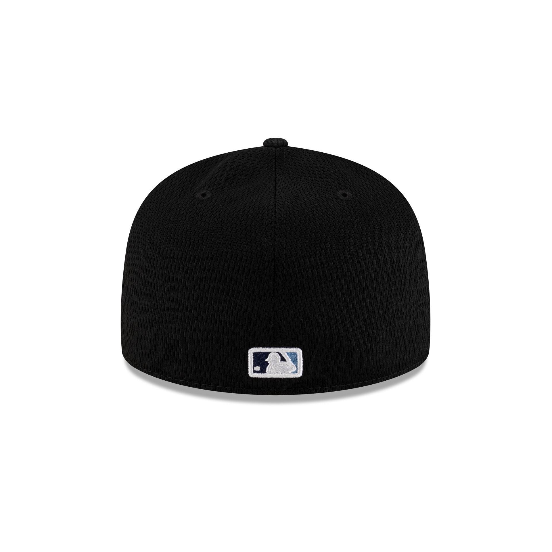 Tampa Bay Rays 2025 Clubhouse Black 59FIFTY Fitted Hat Male Product Image