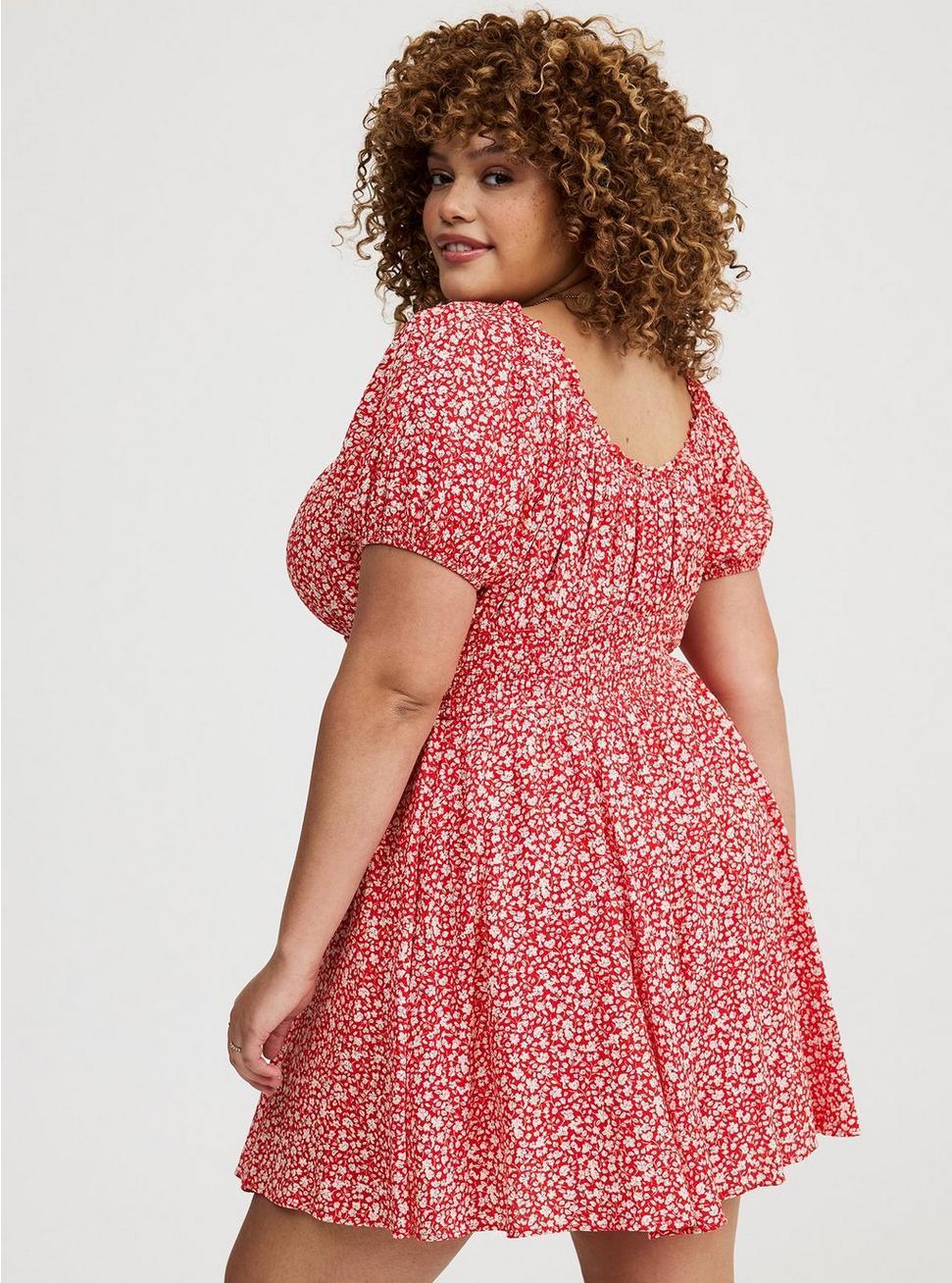 Crinkle Gauze Puff Sleeve Romper Product Image