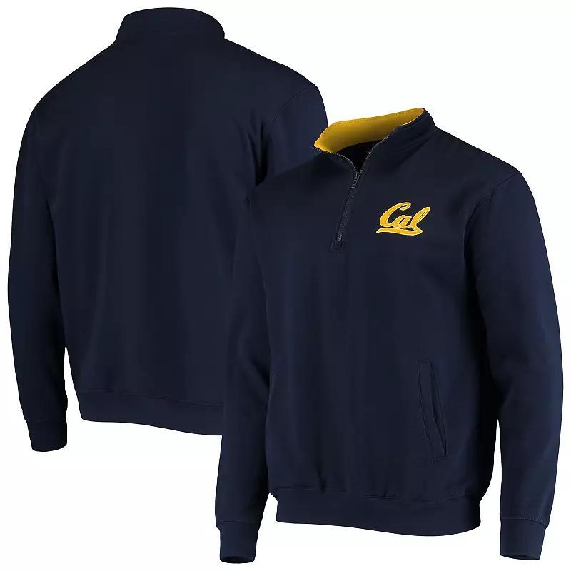 Mens Colosseum Cal Bears Tortugas Logo Quarter-Zip Jacket Blue Product Image