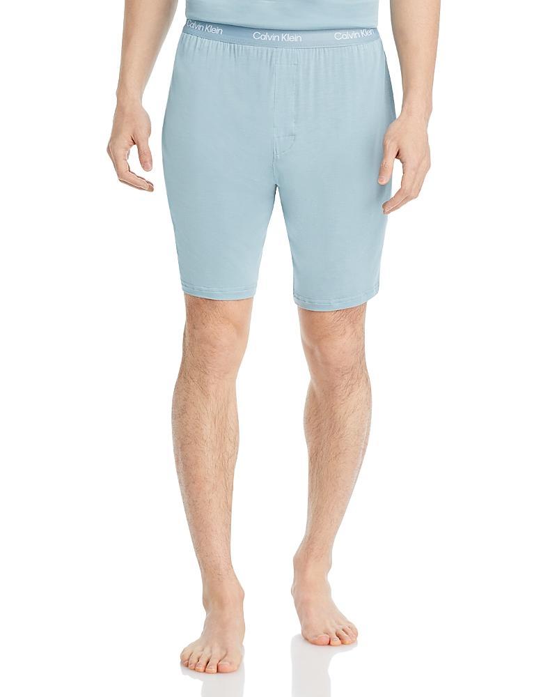 Calvin Klein Mens Ultra-Soft Modern Lounge Sleep Shorts - Black - S Product Image