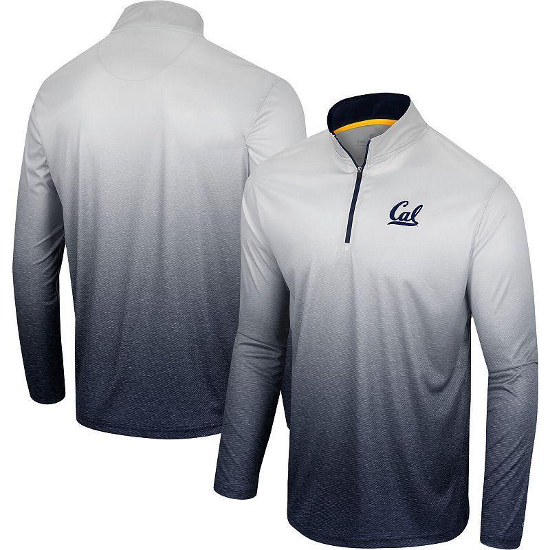 Mens Colosseum Navy Cal Bears Laws of Physics Quarter-Zip Windshirt Product Image