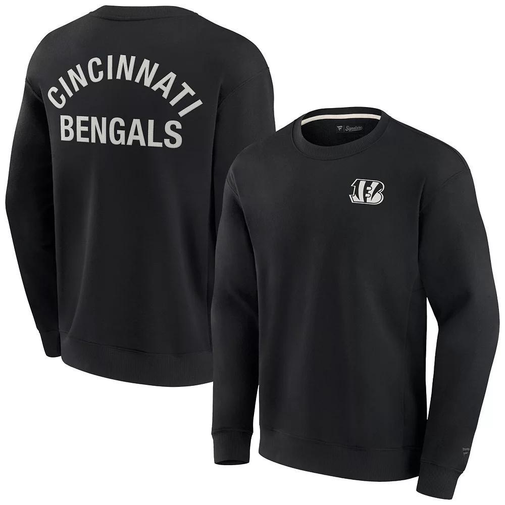 Unisex Fanatics Black Cincinnati Bengals Elements Super Soft Pullover Sweatshirt, Adult Unisex,  Product Image