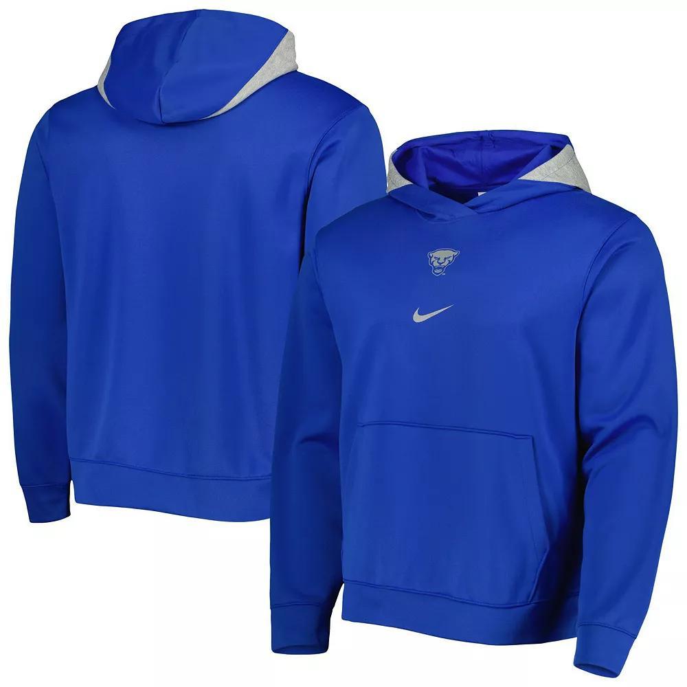 Men's Nike Royal Pitt Panthers Spotlight Performance Pullover Hoodie, Size: Large, Blue Product Image
