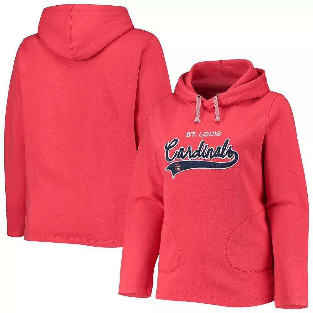 Women's Soft as a Grape Red St. Louis Cardinals Plus  Product Image