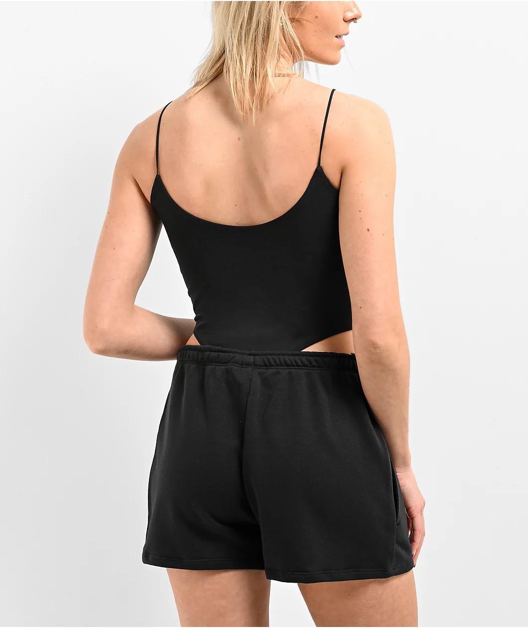 Nike Sportswear Chill Knit Black Cami Bodysuit Product Image