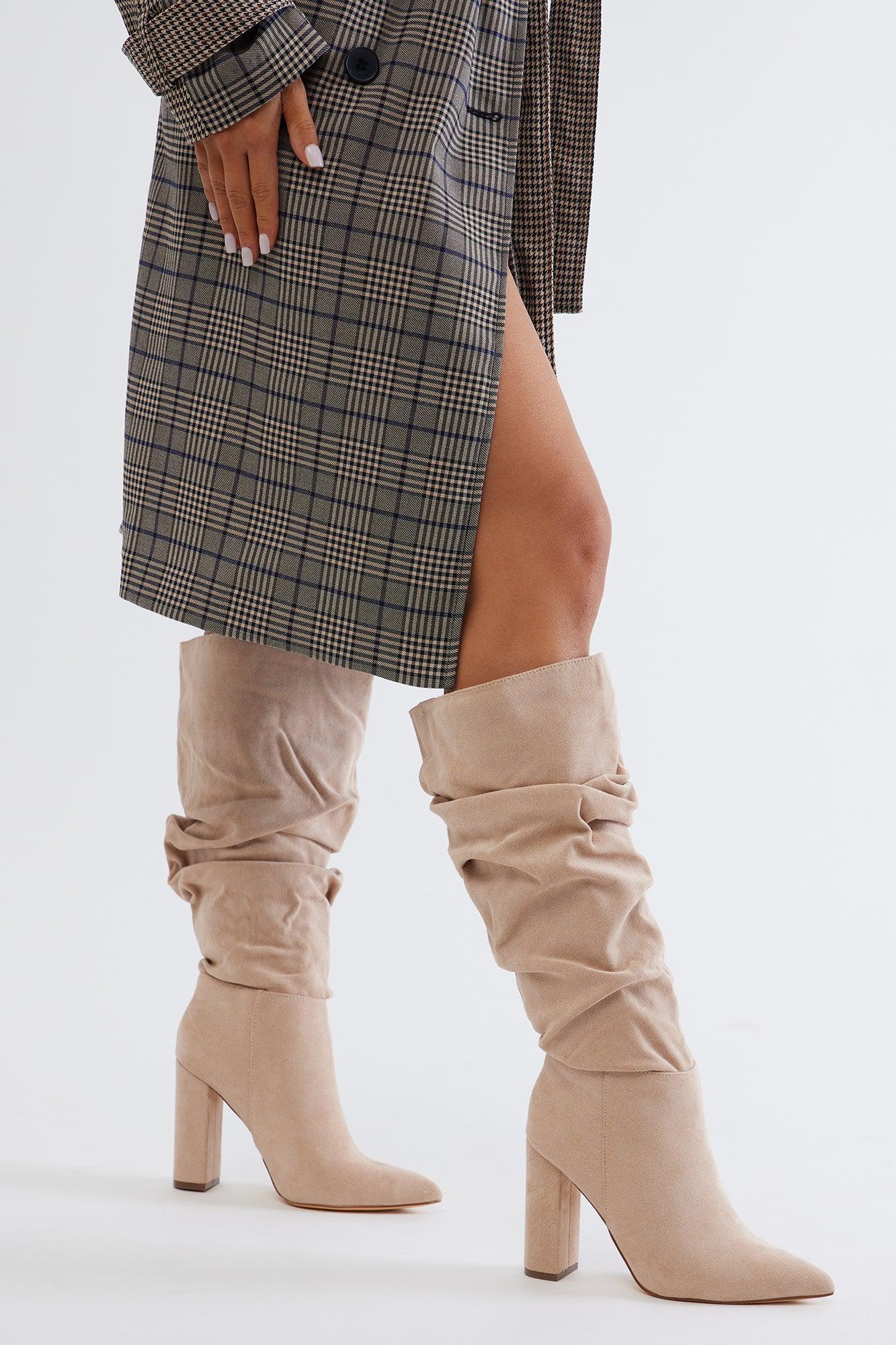 Lower Manhattan Boots - Beige Product Image