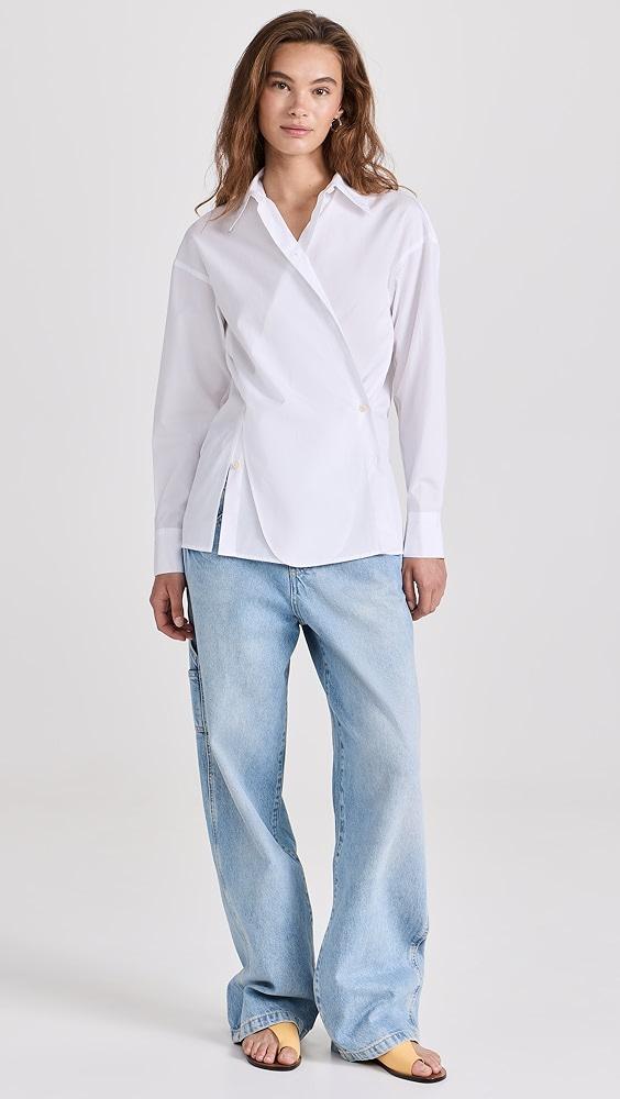 Vince Convertible Button Down | Shopbop Product Image