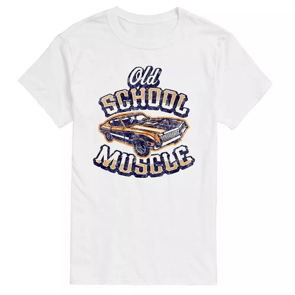 Men's Old School Muscle Graphic Tee,  Product Image