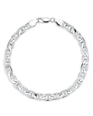 Milanesi And Co Sterling Silver 7mm Mariner Link Chain Bracelet Product Image