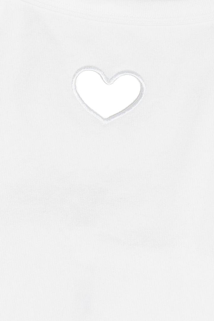 Heart Cutout Seamless Tank Top Product Image