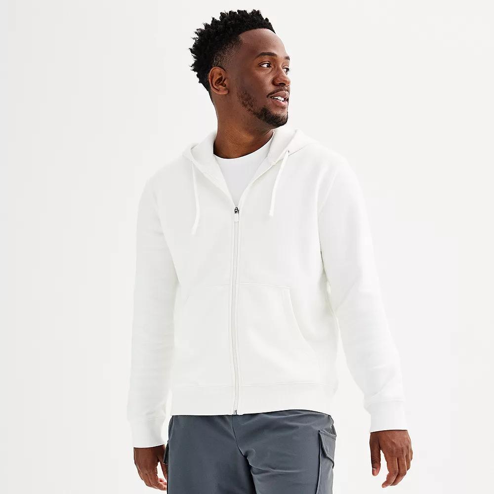 Men's Tek Gear® Ultra Soft Fleece Zip Front Hoodie,  Product Image