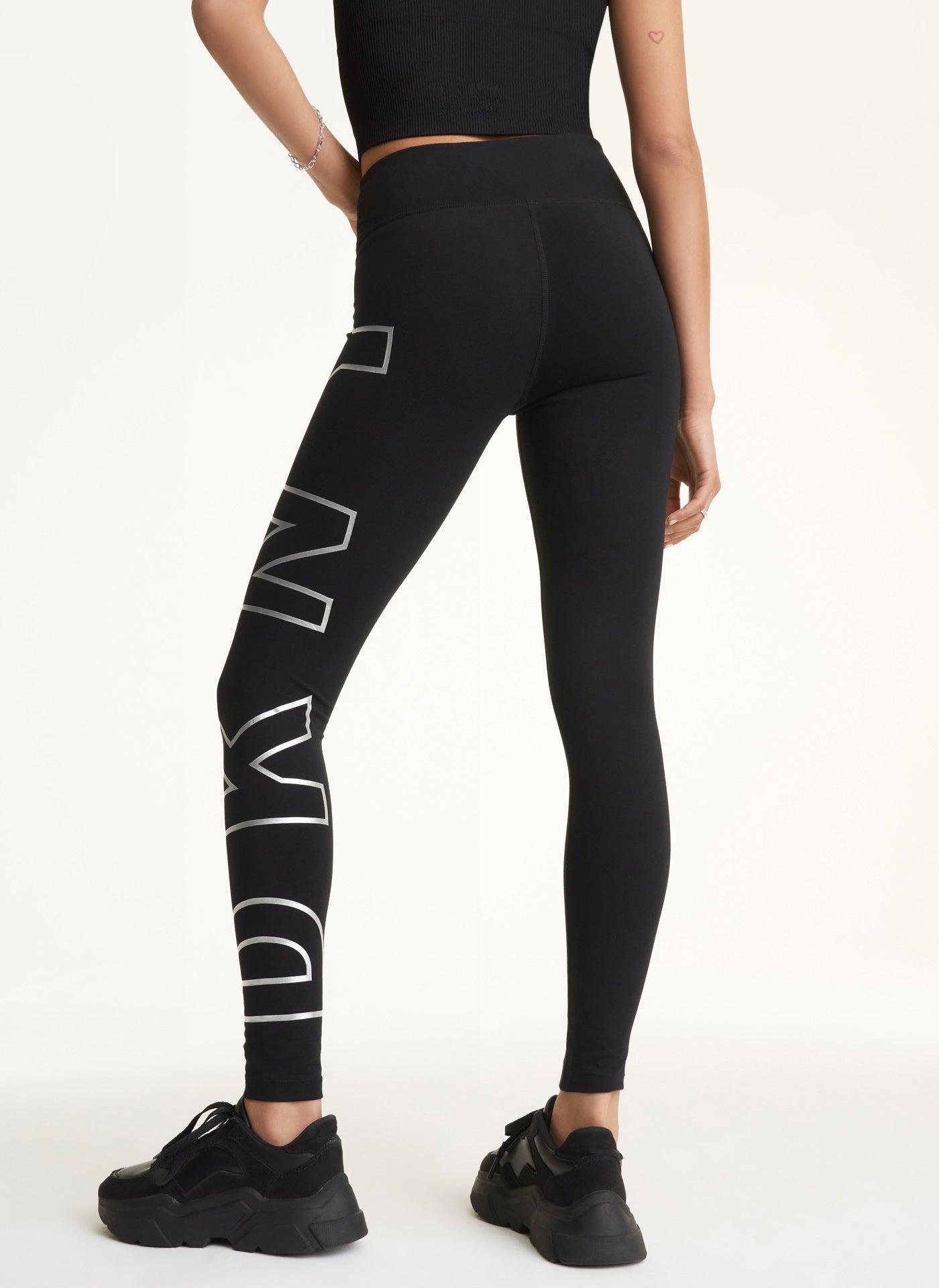 HIGH WAIST 7/8 EXPLODED LOGO LEGGINGS Product Image