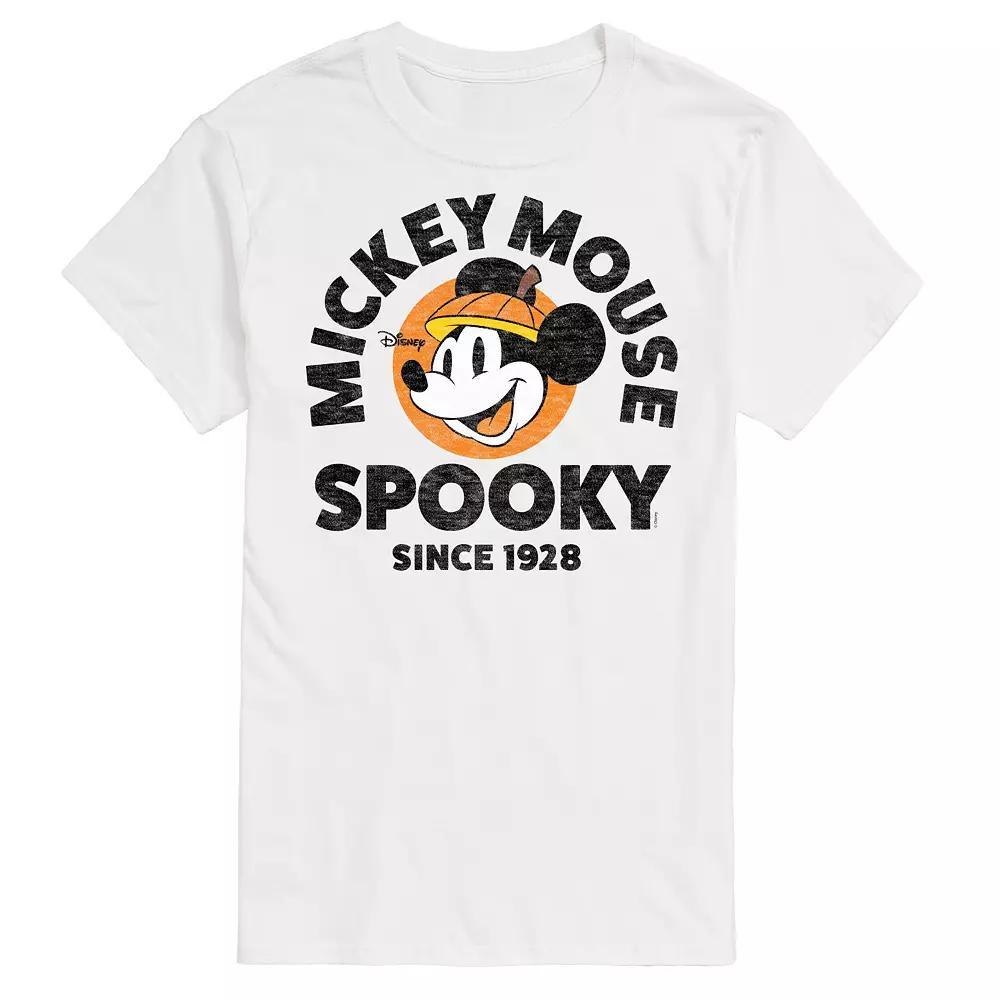 Disney's Mickey Mouse & Friends Big & Tall Spooky Since 1928 Graphic Tee, Men's,  Product Image