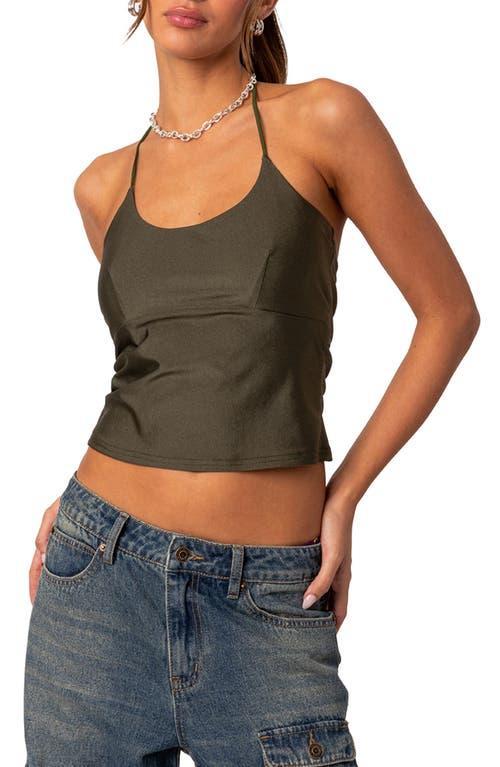 Womens Sara back cut out tank top Product Image