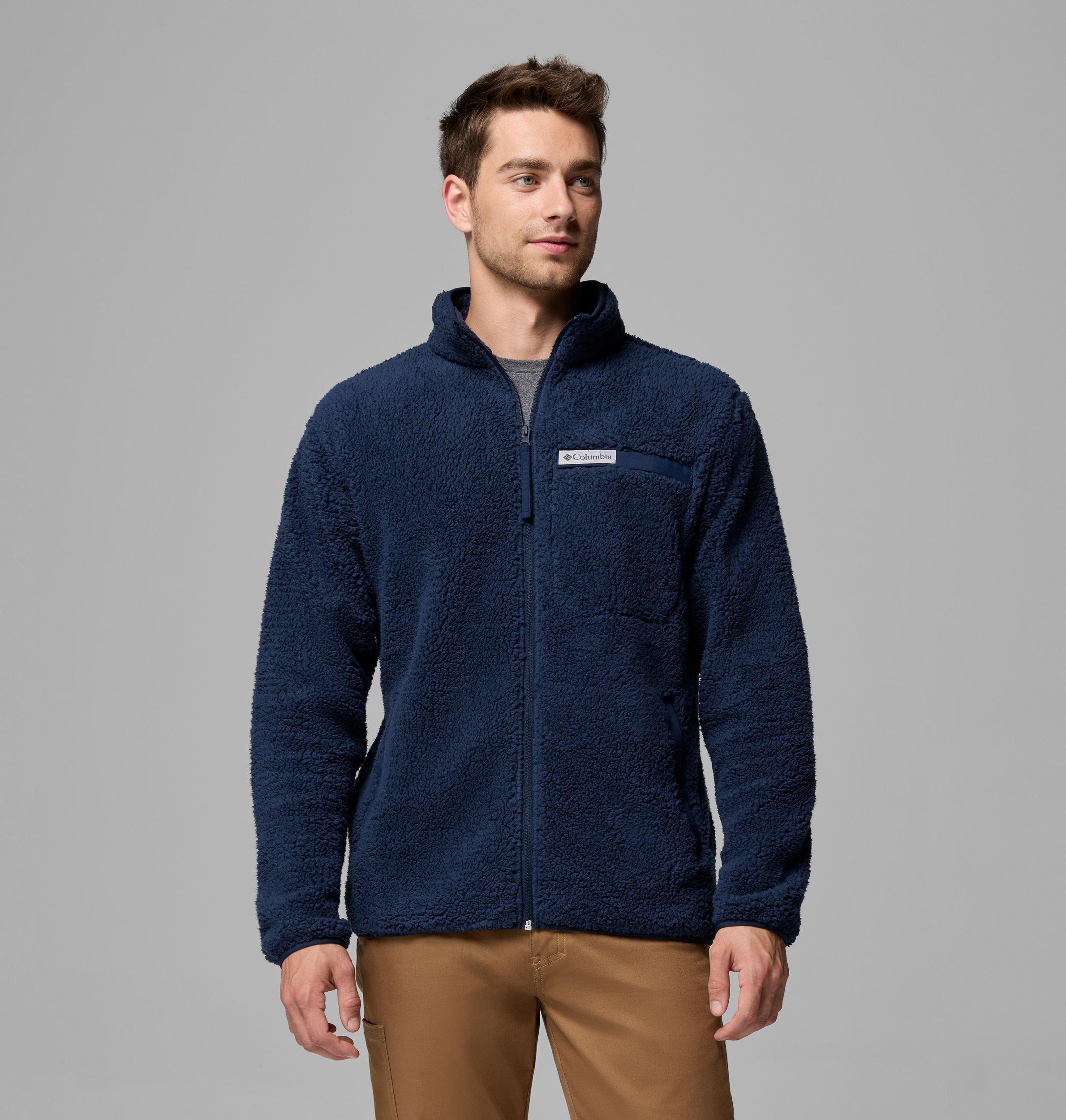 Columbia Mens Rugged Ridge High Pile Full Zip Fleece Jacket- Product Image