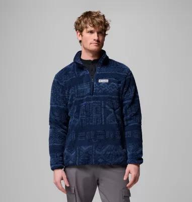Columbia Mens Rugged Ridge High Pile Half Zip Jacket- Product Image
