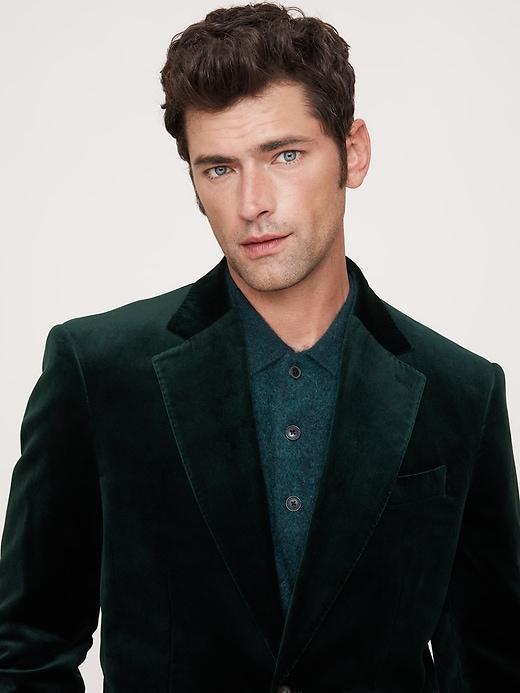 Velvet Suit Jacket Product Image